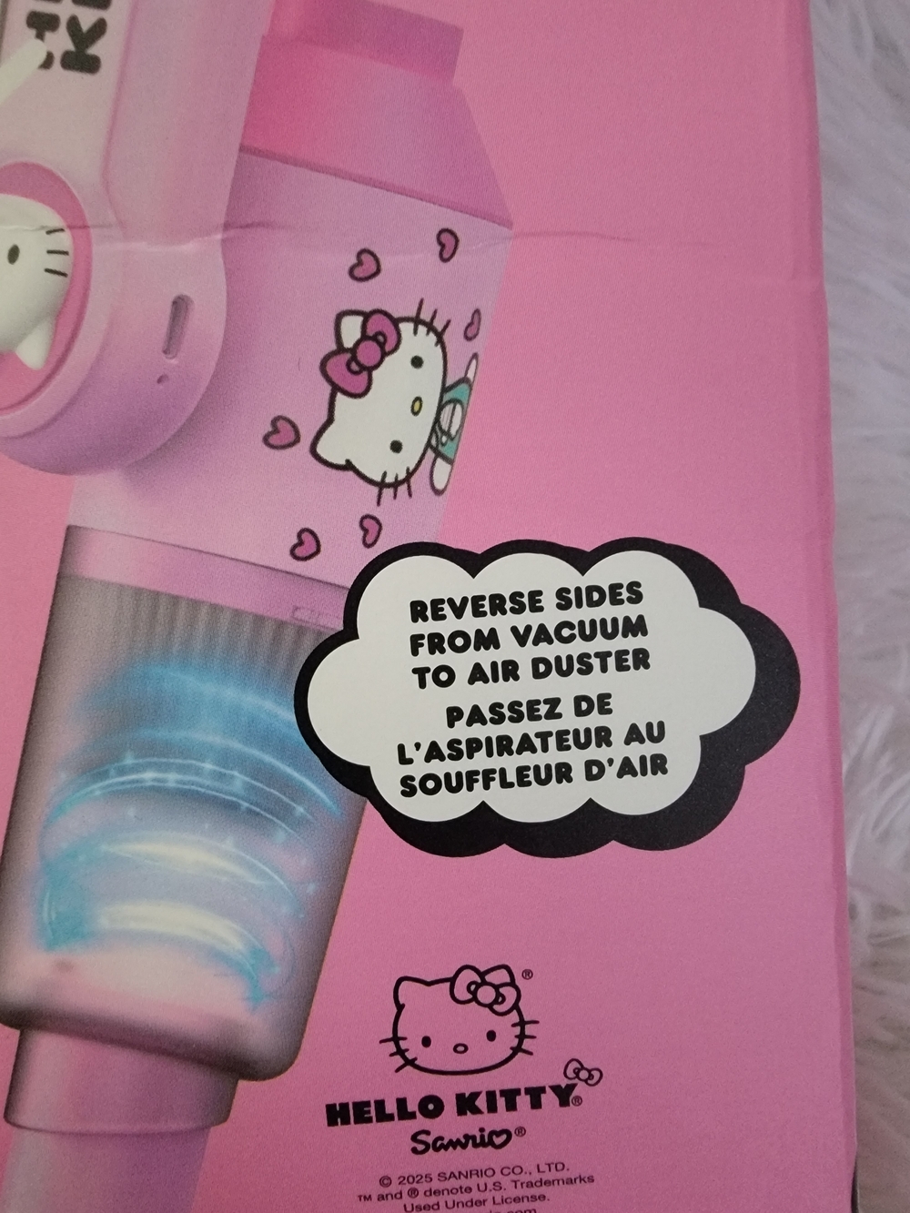 🆕️🎀 Hello Kitty Pink Cordless Vacuum Cleaner 💖 Cute For Vanity Or Office Desk - Picture 9 of 16